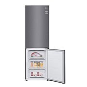 LG Réfrigérateur combiné | 341L | E | 36dB(C) | Total No Frost | Compresseur Linéaire Inverter, LG GBB61DSJZN