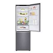 LG Réfrigérateur combiné | 341L | E | 36dB(C) | Total No Frost | Compresseur Linéaire Inverter, LG GBB61DSJZN