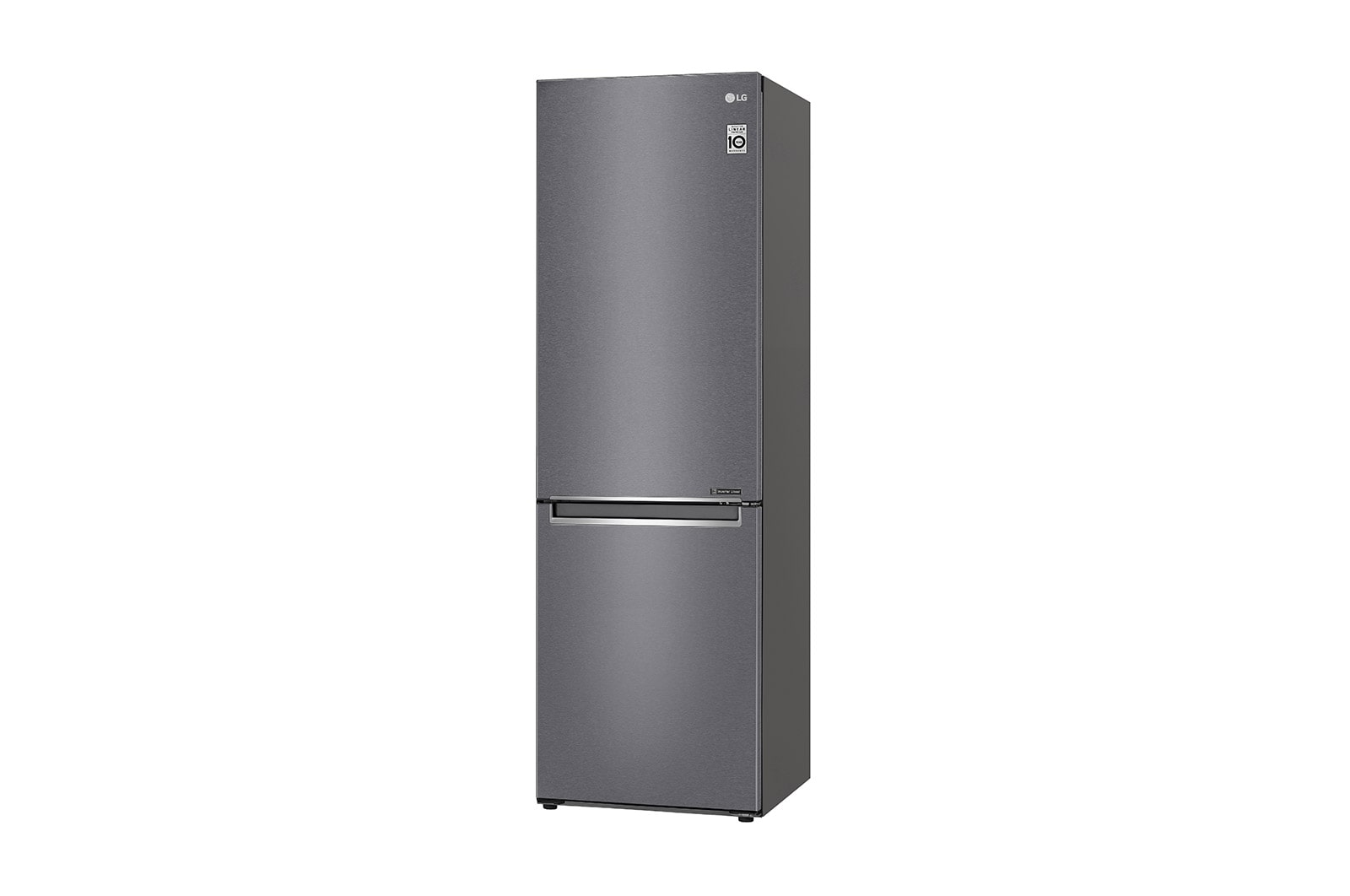 LG Réfrigérateur combiné | 341L | E | 36dB(C) | Total No Frost | Compresseur Linéaire Inverter, LG GBB61DSJZN