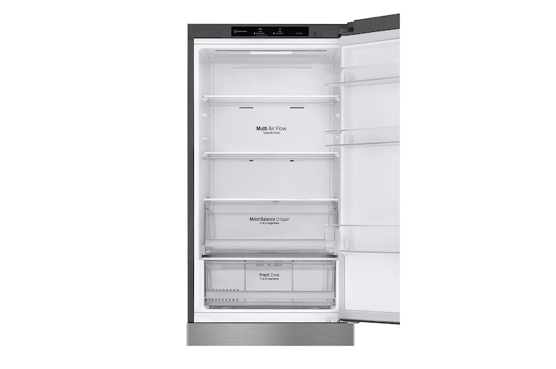 LG Réfrigérateur Combiné | 341L | 35dB | Door Cooling+, LG GBB61PZJEC