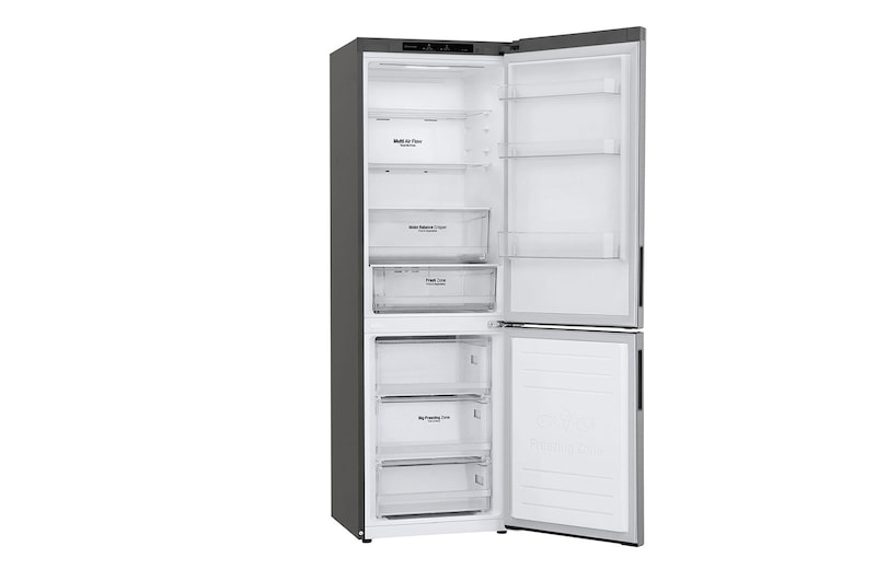 LG Réfrigérateur Combiné | 341L | 35dB | Door Cooling+, LG GBB61PZJEC