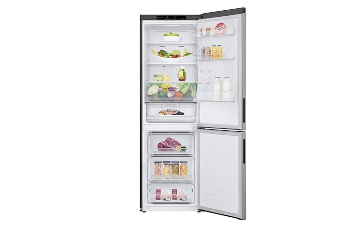 LG Réfrigérateur Combiné | 341L | 35dB | Door Cooling+, LG GBB61PZJEC