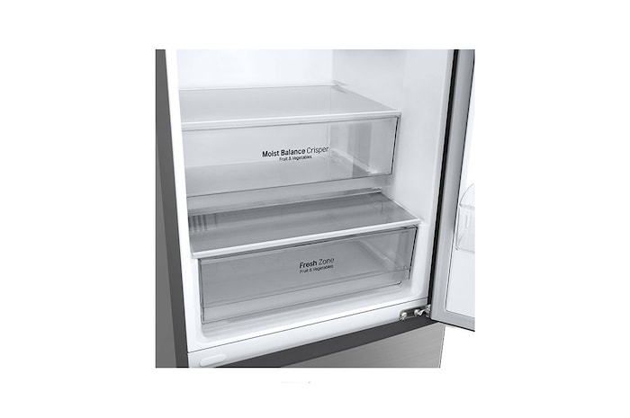 LG Réfrigérateur Combiné | 341L | 35dB | Door Cooling+, LG GBB61PZJEC