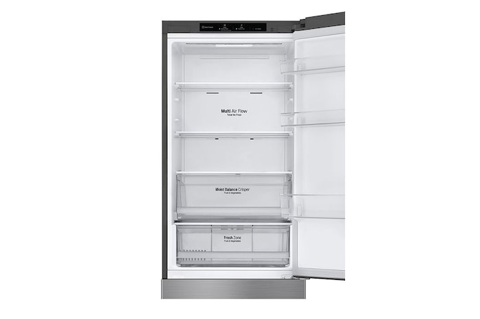 LG Réfrigérateur Combiné | 341L | 35dB | Door Cooling+, LG GBB61PZJEC