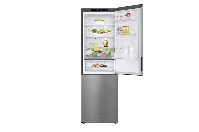 LG Réfrigérateur Combiné | 341L | 35dB | Door Cooling+, LG GBB61PZJEC