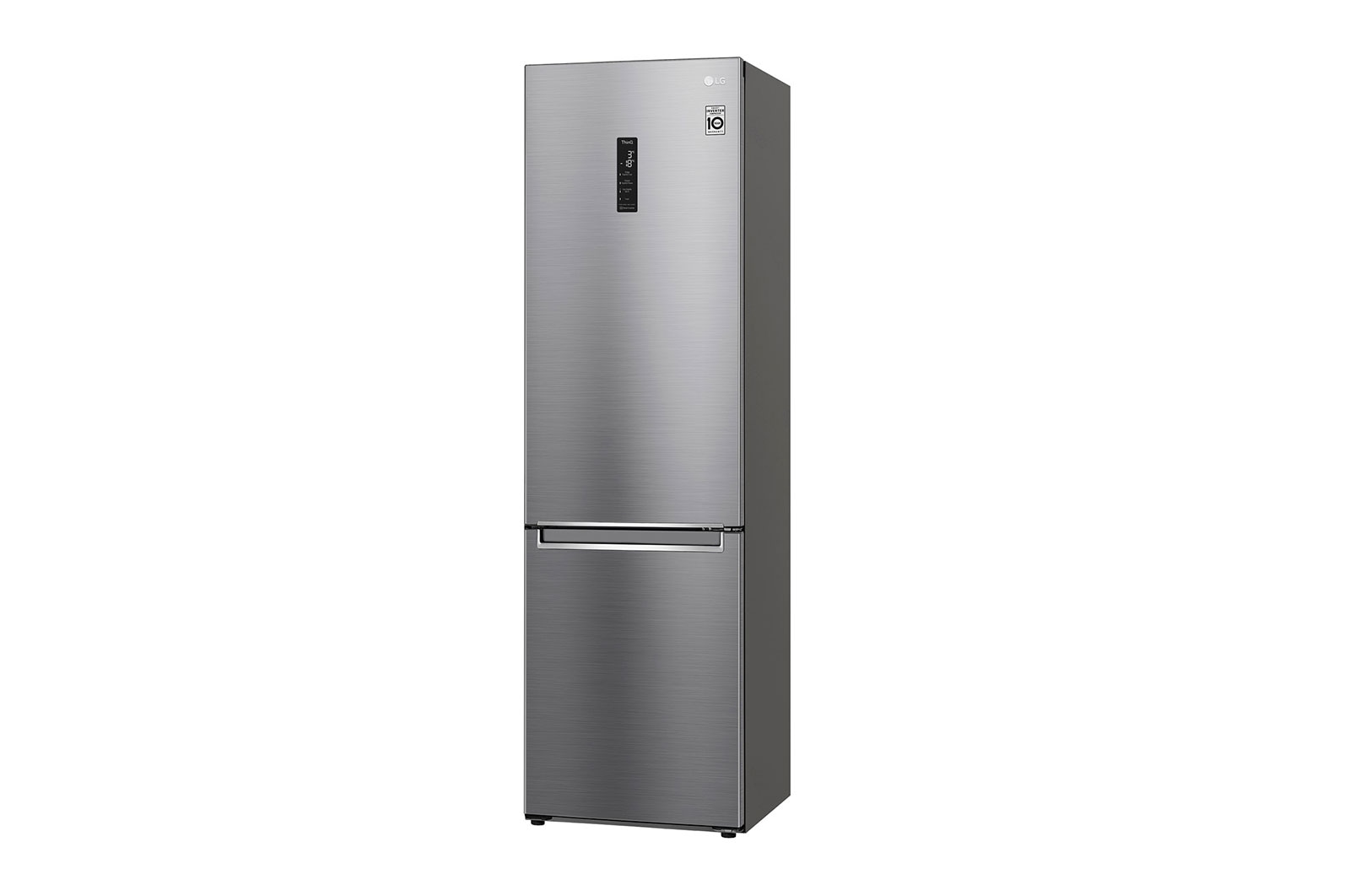 LG Réfrigérateur combiné | 384L | D | 35dB(B) | Door Cooling+™ | Compresseur Smart Inverter, LG GBB62PZFDN