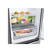 LG Réfrigérateur combiné | 384L | D | 35dB(B) | Door Cooling+™ | Compresseur Smart Inverter, LG GBB62PZFDN