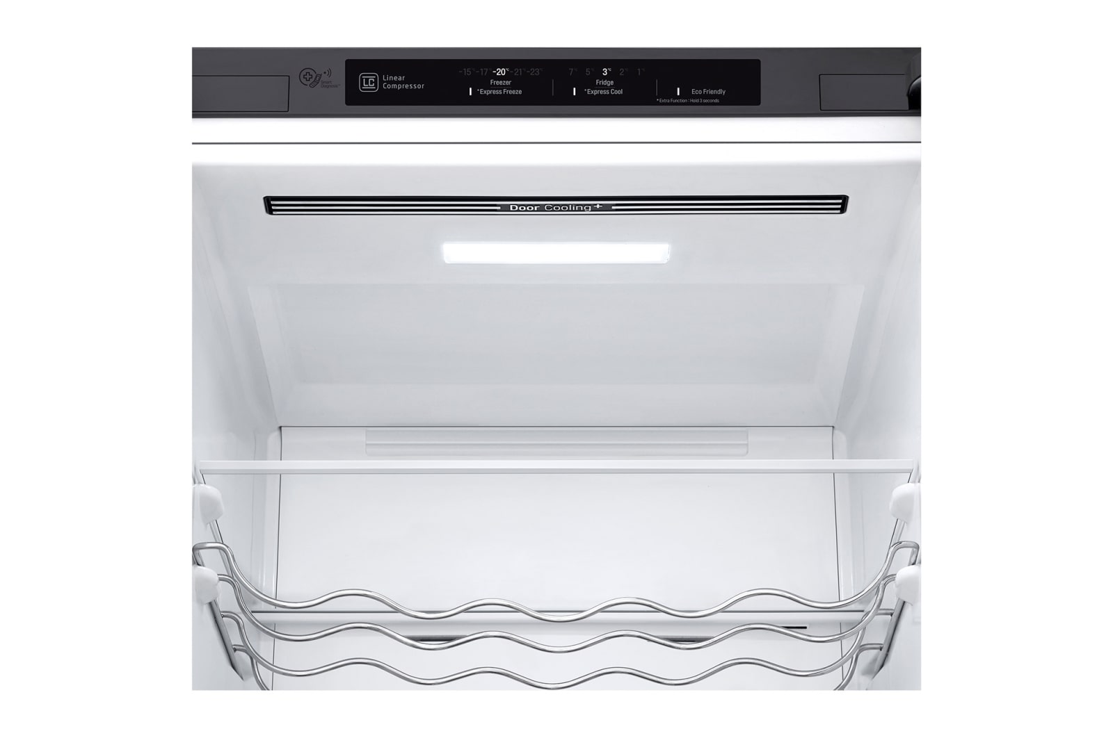 LG Réfrigérateur combiné | 384L | D | 36dB(C) | Total No Frost | Compresseur Linéaire Inverter, LG GBB62PZGFN