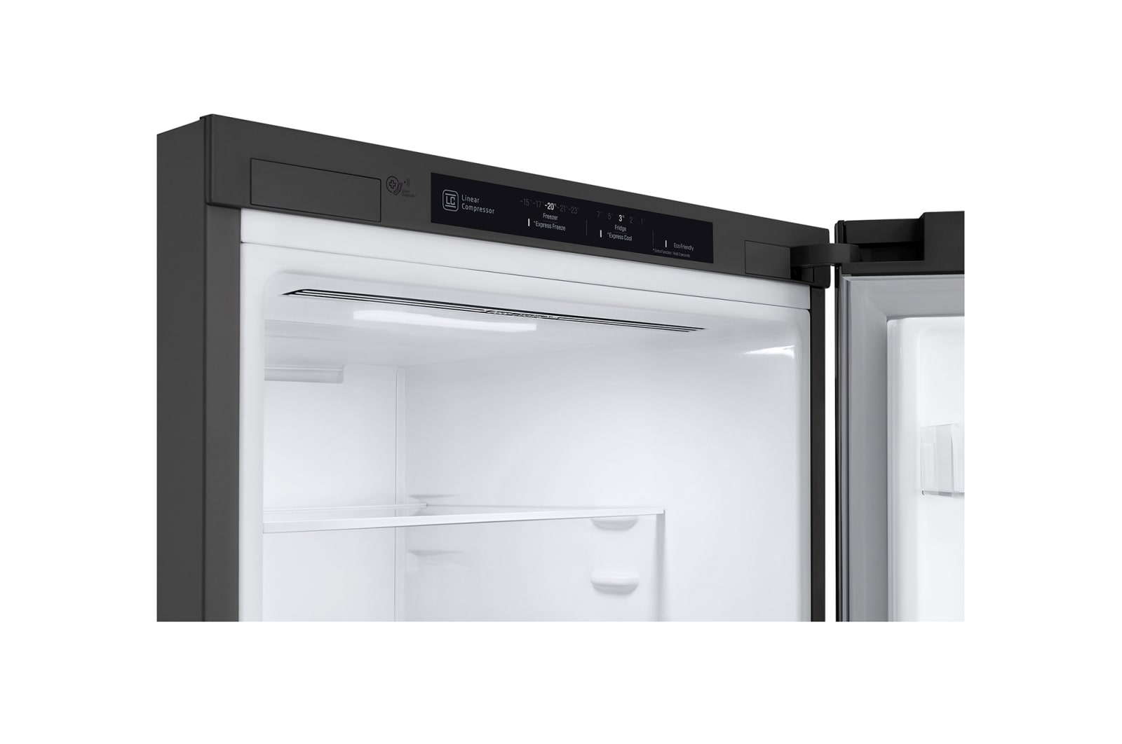 LG Réfrigérateur combiné | 384L | D | 36dB(C) | Total No Frost | Compresseur Linéaire Inverter, LG GBB62PZGFN