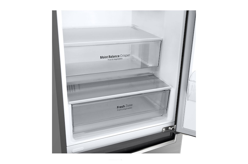 LG Réfrigérateur Combiné | 384L | 35dB | Door Cooling+, LG GBB62PZJEN