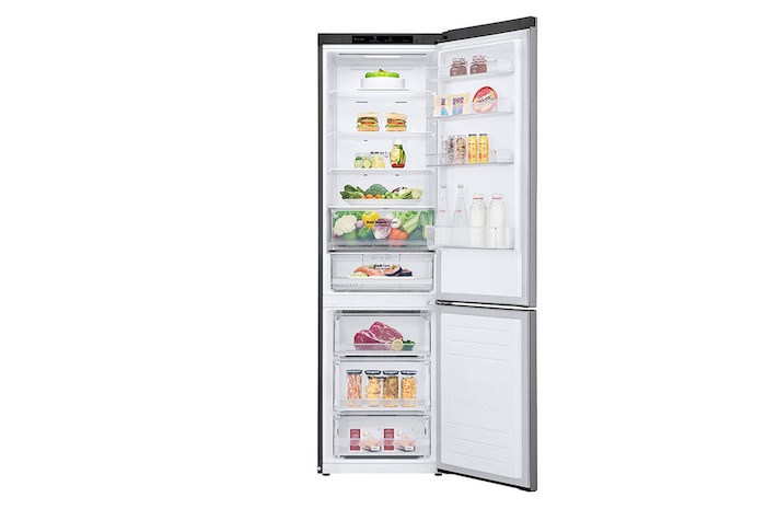 LG Réfrigérateur Combiné | 384L | 35dB | Door Cooling+, LG GBB62PZJEN