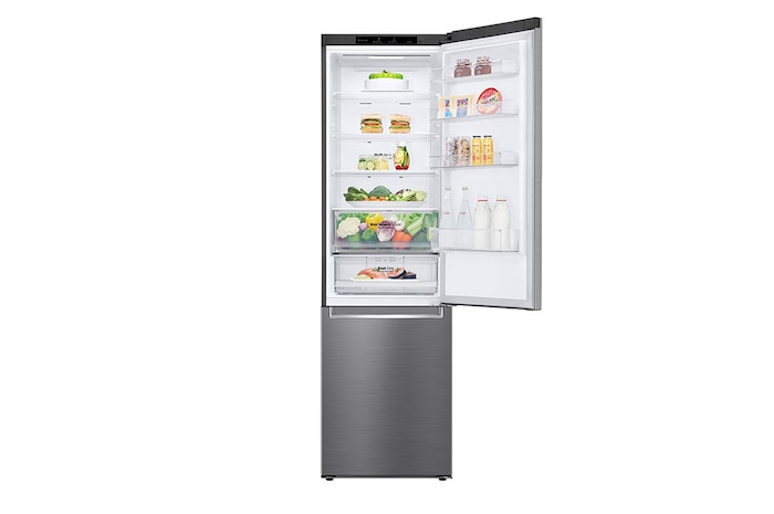 LG Réfrigérateur Combiné | 384L | 35dB | Door Cooling+, LG GBB62PZJEN
