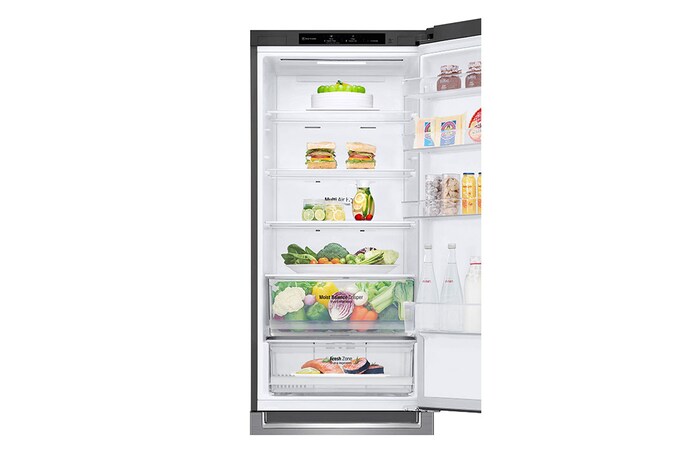LG Réfrigérateur Combiné | 384L | 35dB | Door Cooling+, LG GBB62PZJEN