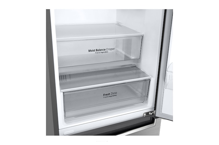 LG Réfrigérateur Combiné | 384L | 35dB | Door Cooling+, LG GBB62PZJEN