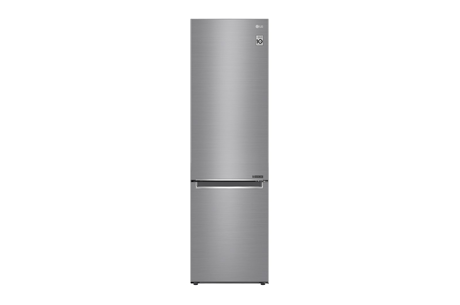 LG Réfrigérateur combiné | 384L | E | 36dB(C) | Total No Frost | Compresseur Linéaire Inverter  , LG GBB62PZJZN
