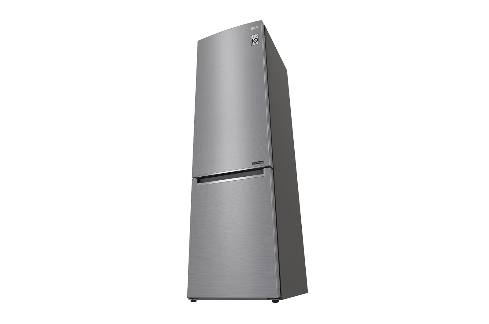 LG Réfrigérateur combiné | 384L | E | 36dB(C) | Total No Frost | Compresseur Linéaire Inverter  , LG GBB62PZJZN