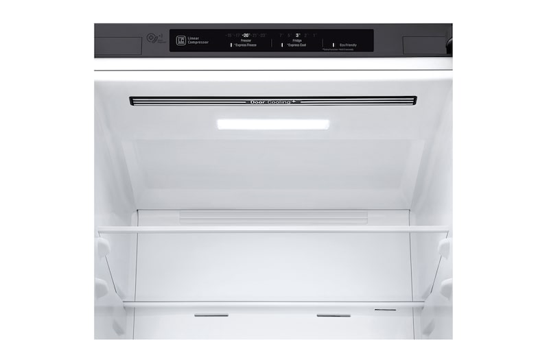 LG Réfrigérateur combiné | 384L | E | 36dB(C) | Total No Frost | Compresseur Linéaire Inverter , LG GBB62PZJZN