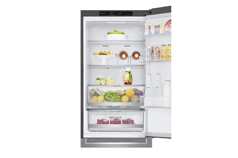 LG Réfrigérateur combiné | 341L | 35dB(B) | Door Cooling+ | Compresseur Smart Inverter, LG GBB71PZEEN