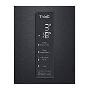 LG Réfrigérateur combiné | 384L | D | 35dB(B) | Door Cooling+™ | Compresseur Smart Inverter, LG GBB72MCDDN