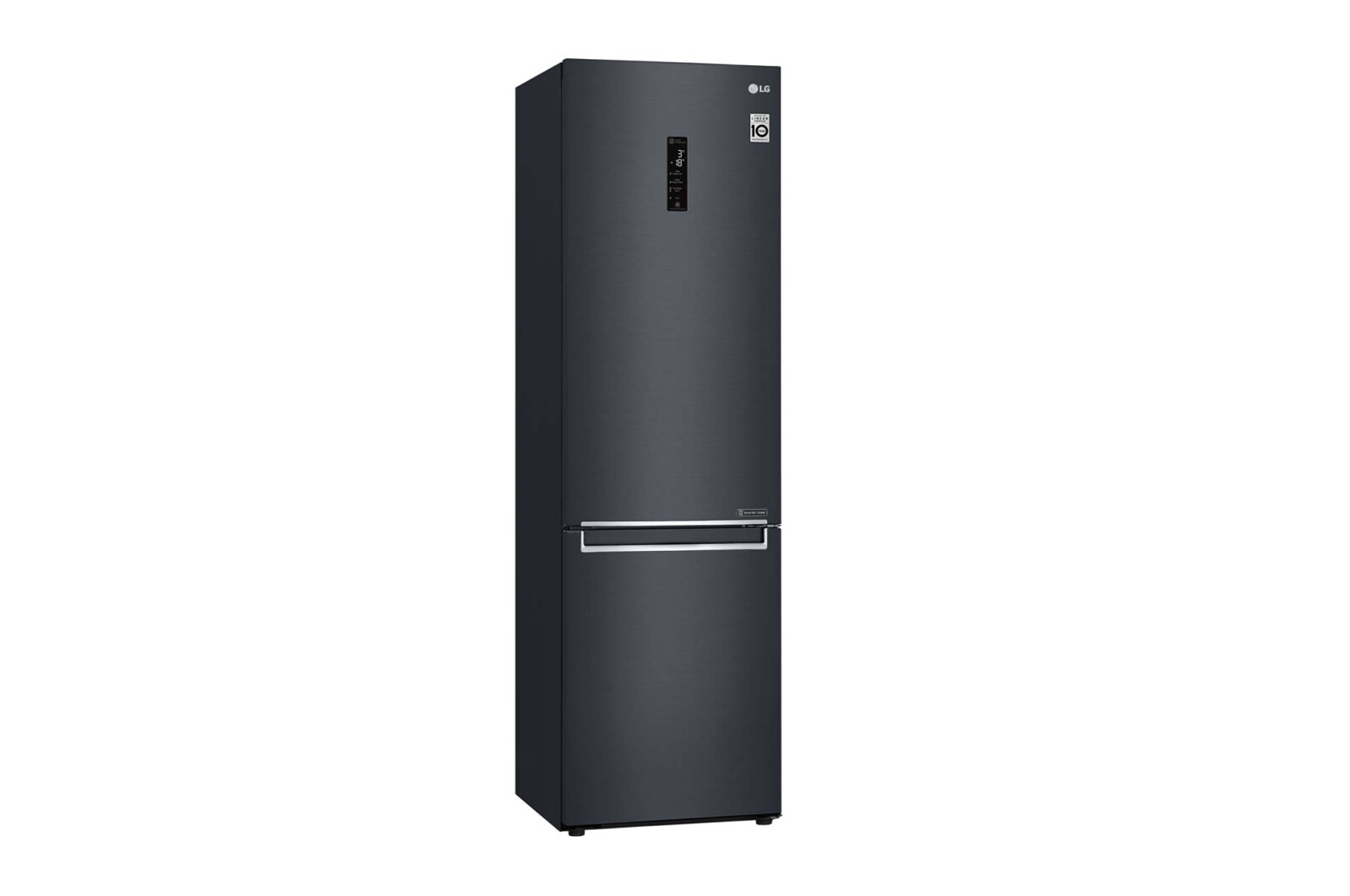 LG Réfrigérateur combiné | 384L | E | 36dB(C) | Total No Frost | Compresseur Linéaire Inverter , LG GBB72MCDZN