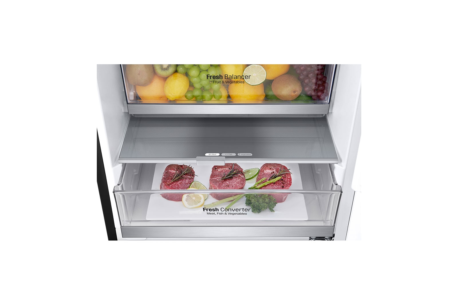 LG GBB72MCUDN Vue de face