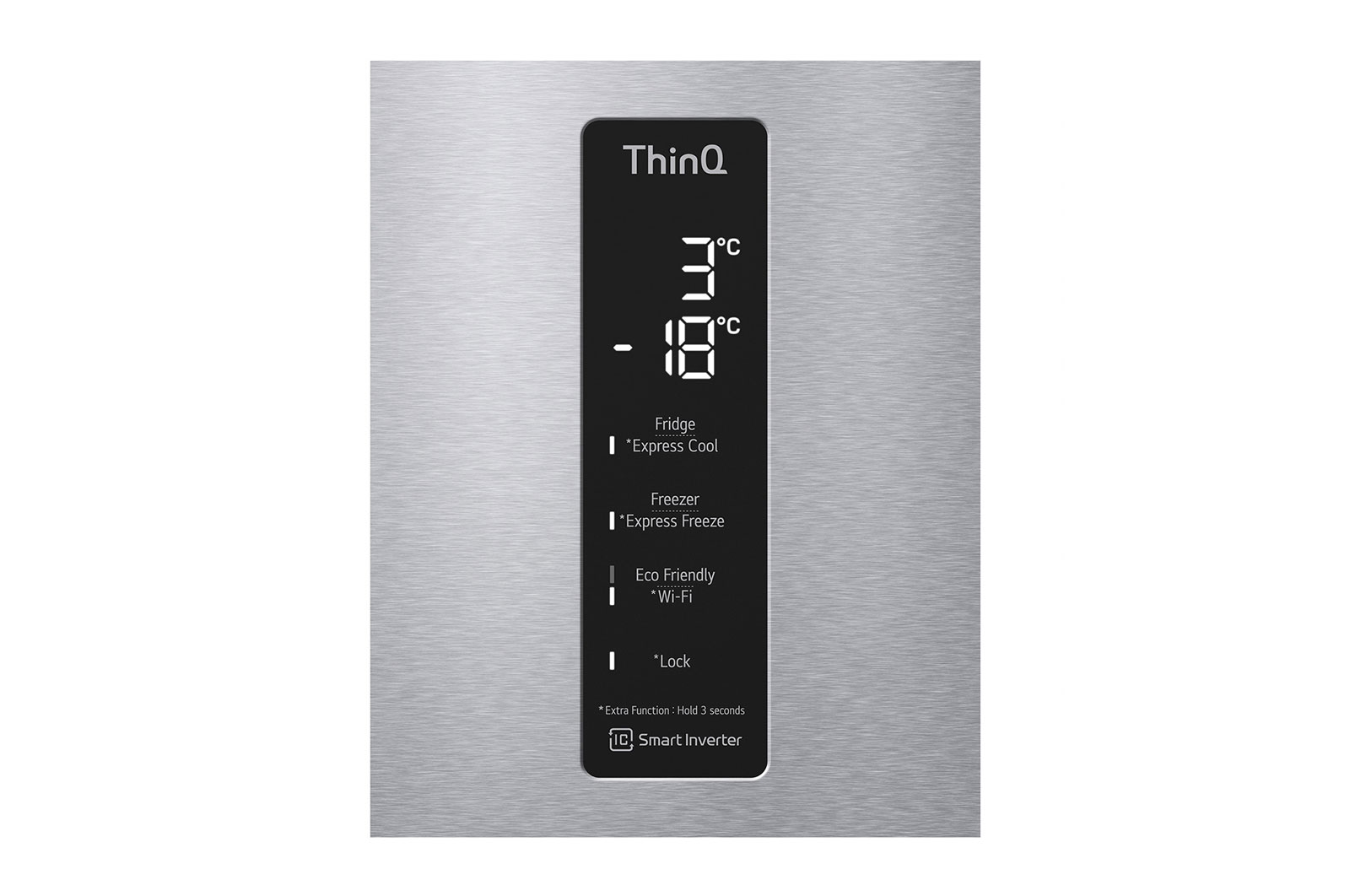 LG Réfrigérateur combiné | 384L | 35dB(B) | Door Cooling+™ | Compresseur Smart Inverter, LG GBB72NSUCN1