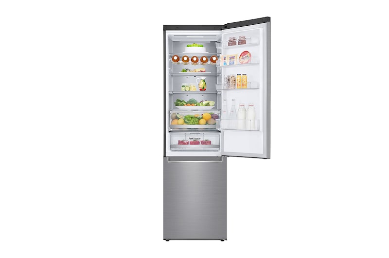 LG Réfrigérateur Combiné | 384L | E | 36 dB(C) | Total No Frost | Compresseur Linéaire Inverter, LG GBB72PZUZN
