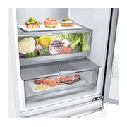 LG Réfrigérateur combiné | 384L | D | 35dB(B) | Total No Frost | Compresseur Smart Inverter, LG GBB72SWVDN