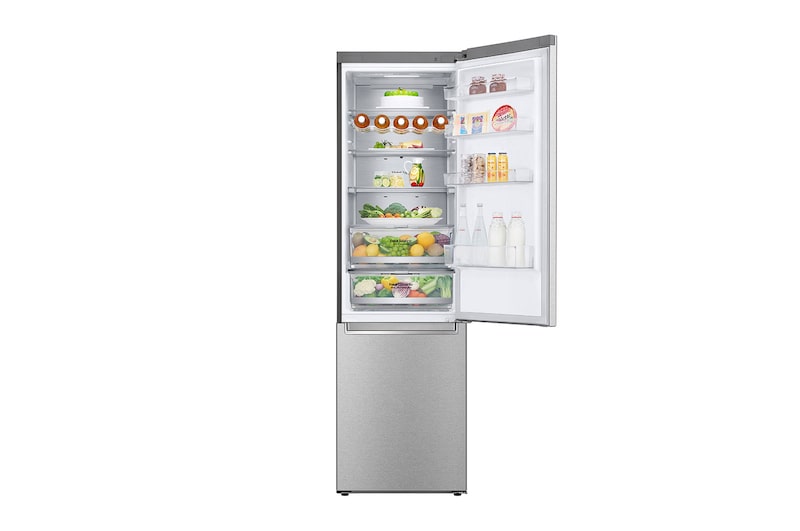 LG Réfrigérateur combiné | 384L | C | 35dB | Door Cooling+™ | Compresseur linéaire Inverter , LG GBB92MBACP