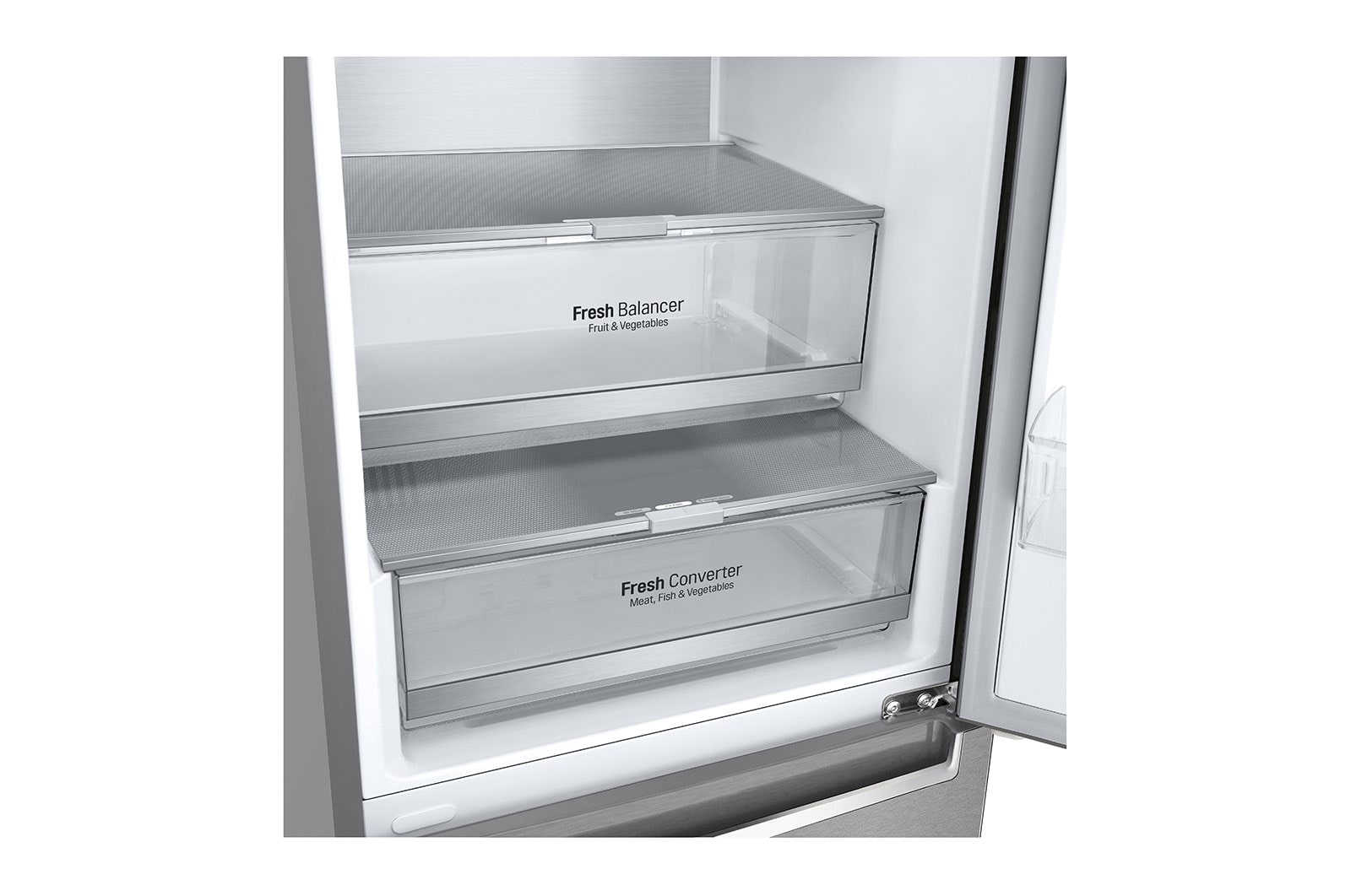 LG Réfrigérateur combiné | 384L | C | 35dB | Door Cooling+™ | Compresseur linéaire Inverter , LG GBB92MBACP