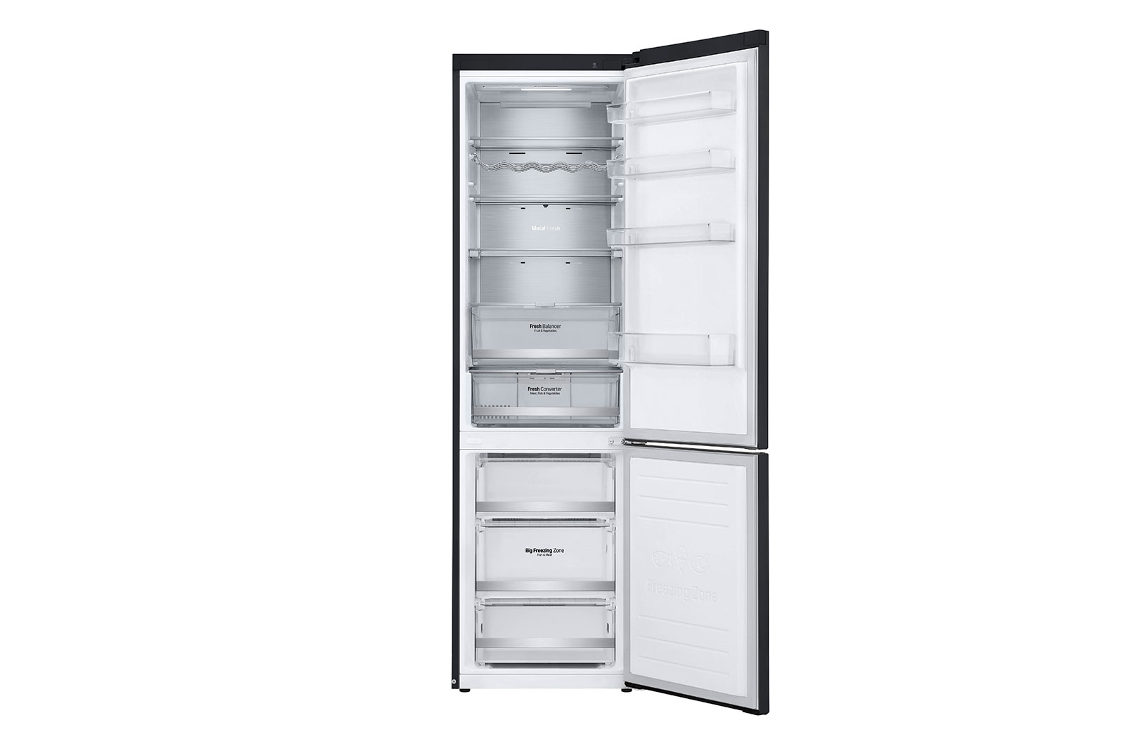 LG GBB92MCABP Vue de face