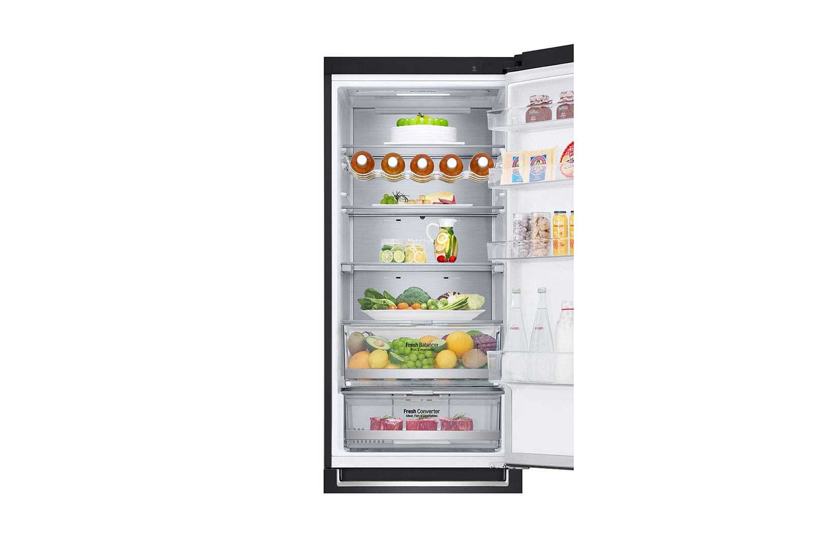 LG GBB92MCABP Vue de face