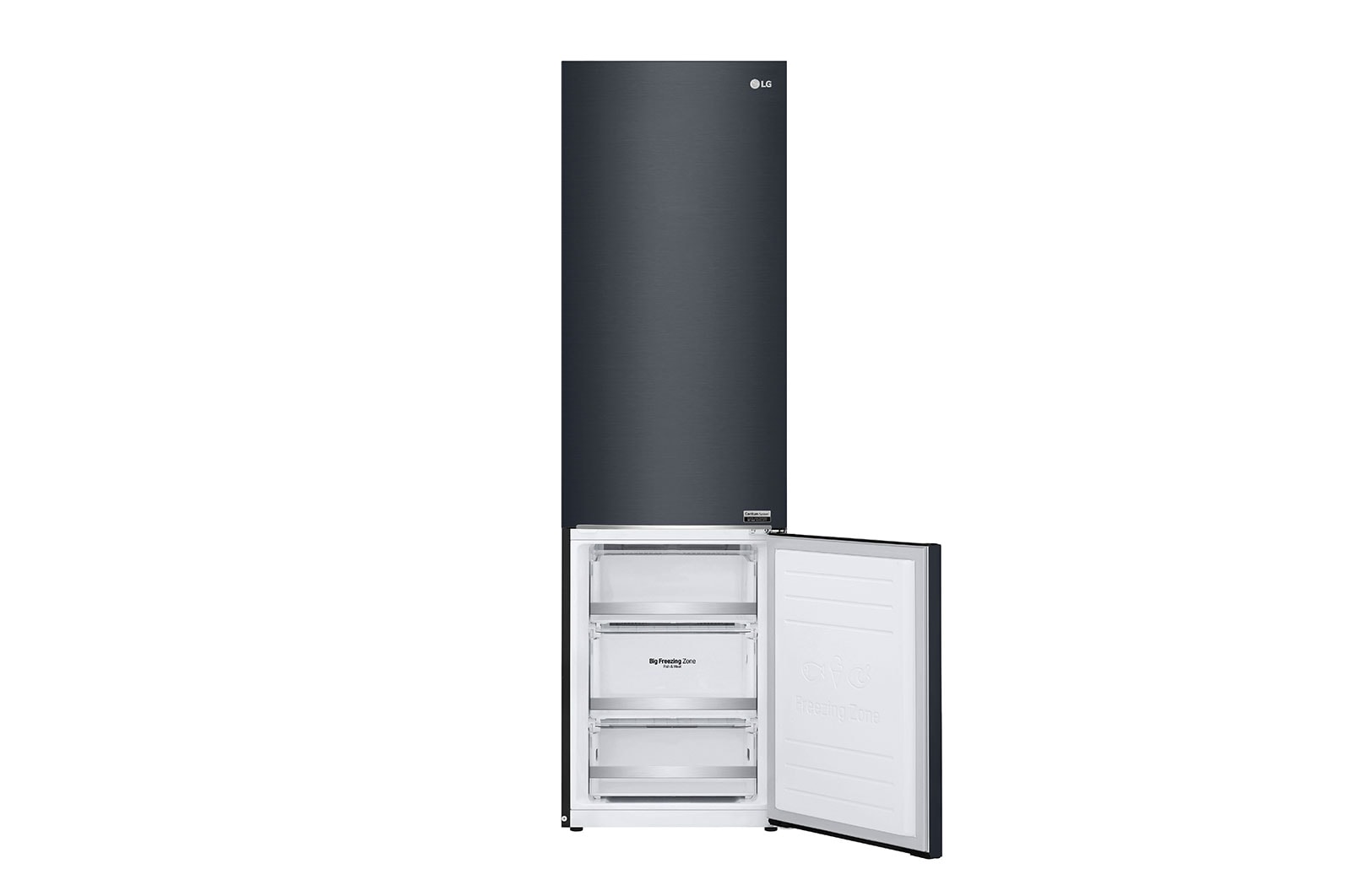 LG Réfrigérateur combiné | Compresseur Inverter Linear | Door Cooling+™ | Grade A | 384L | 35 dB(B), LG GBB92MCBAP