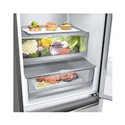 LG Réfrigérateur combiné | 384L | 35dB(B) | Door Cooling+ | Compresseur Linéaire Inverter, LG GBB92STACP