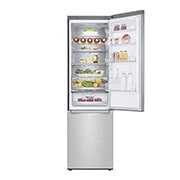 LG Réfrigérateur combiné 384L | Total No Frost | Compresseur Linéaire Inverter | D | Écran tactile Metal | Moist Balance Crisper | Fresh Converter, LG GBB92STAXP