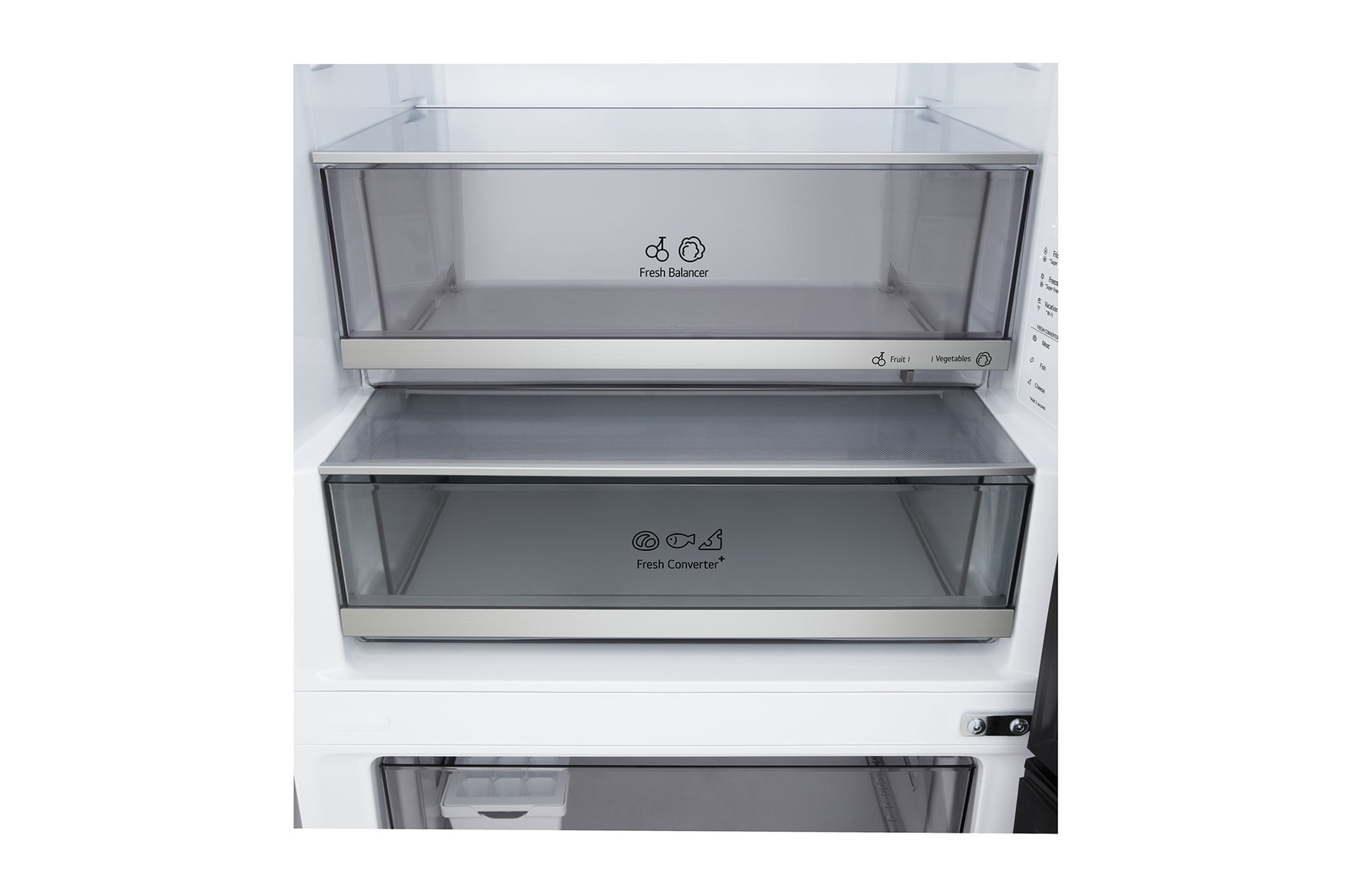 LG Vollintegrierbare Kühl-Gefrierkombination (EEK C, 465L, 203cm hoch, 69,7cm breit) mit 191 kWh/a & Smart Inverter Compressor® | GBBW322CPY, GBBW322CPY