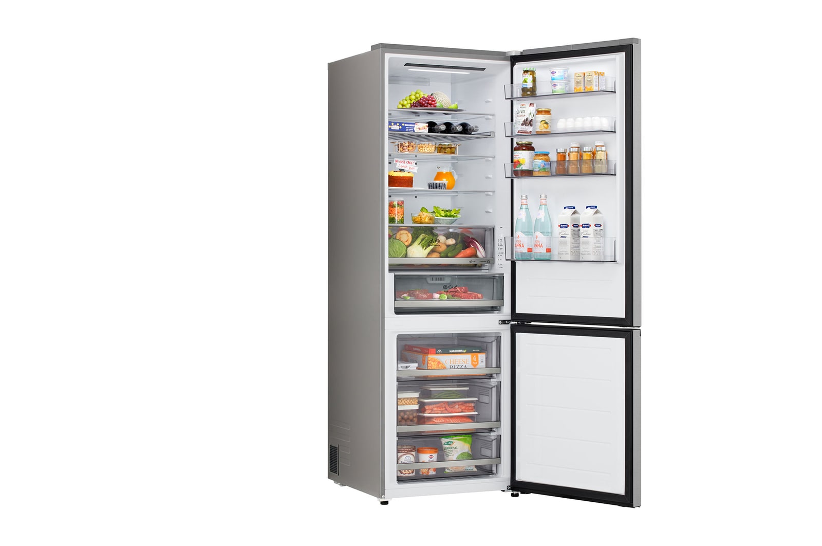LG Vollintegrierbare Kühl-Gefrierkombination (EEK C, 465L, 203cm hoch, 69,7cm breit) mit 191 kWh/a & Smart Inverter Compressor® | GBBW322CPY, GBBW322CPY