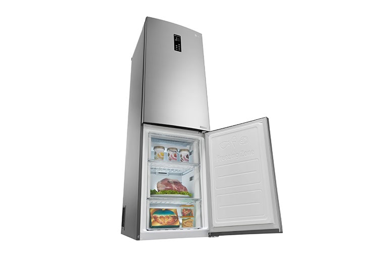 LG Réfrigérateur combiné | Total No Frost | Compresseur linéaire inverter | Smart Diagnosis™ | Moist Balance Crisper | A++, LG GBD6226SPS