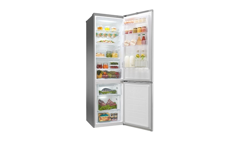 LG Réfrigérateur combiné | Total No Frost | Compresseur linéaire inverter | Smart Diagnosis™ | Moist Balance Crisper | A++, LG GBD6336SPS
