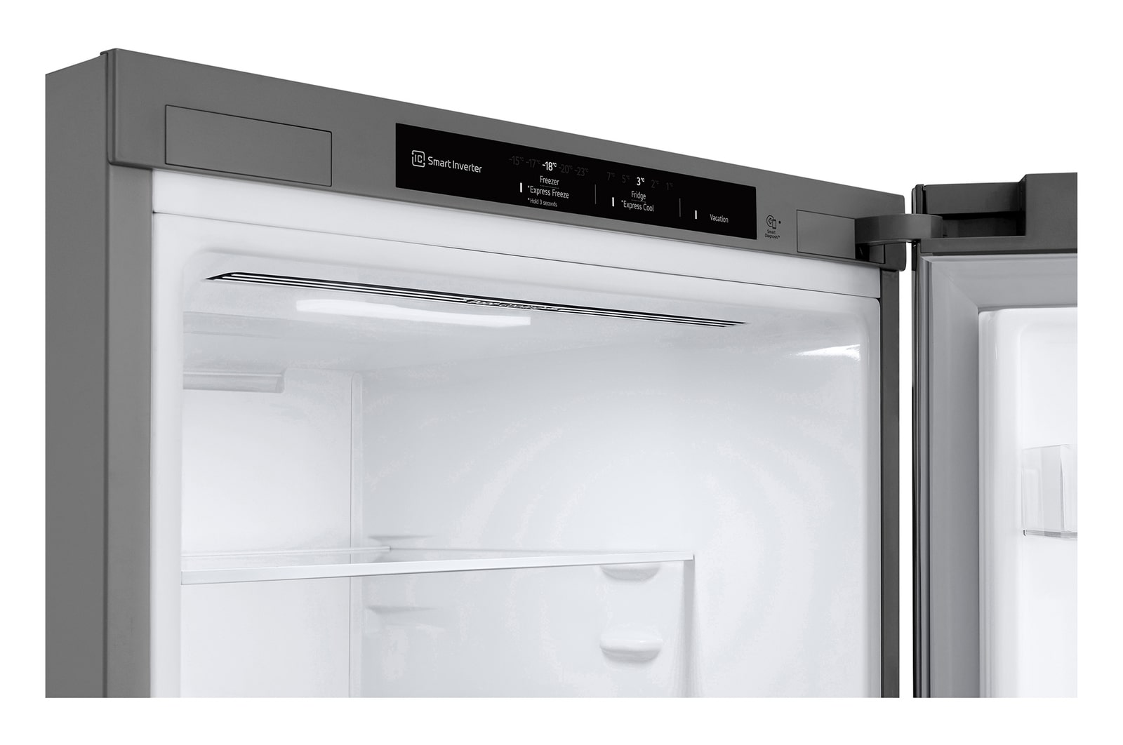 LG GBF3102DPY Vue de côté