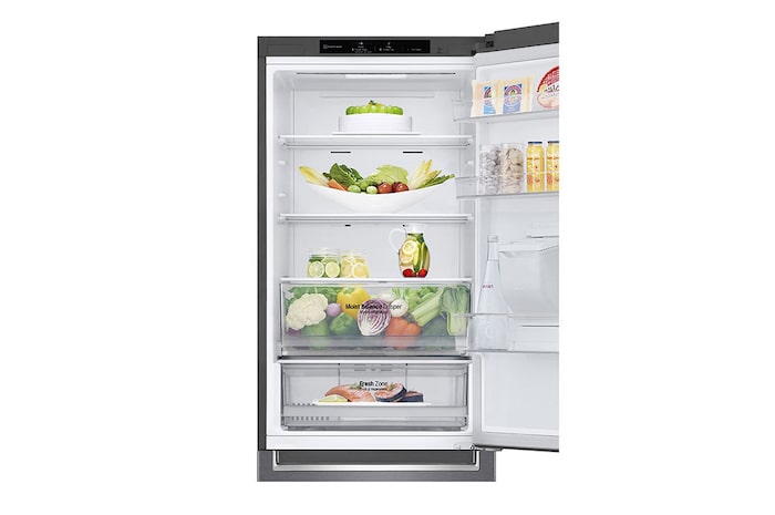 LG Réfrigérateur Combiné | 340L | 35dB | Door Cooling+, LG GBF61DSJEN