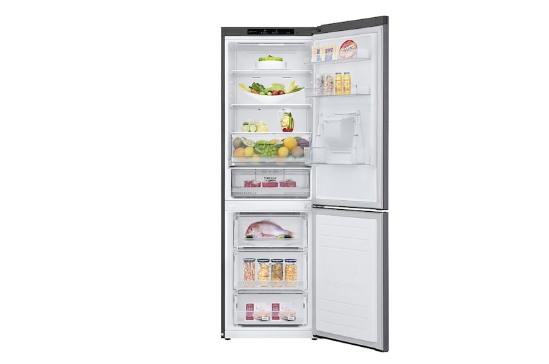 LG Réfrigérateur Combiné | 340L | 35dB | Door Cooling+, LG GBF61DSJEN