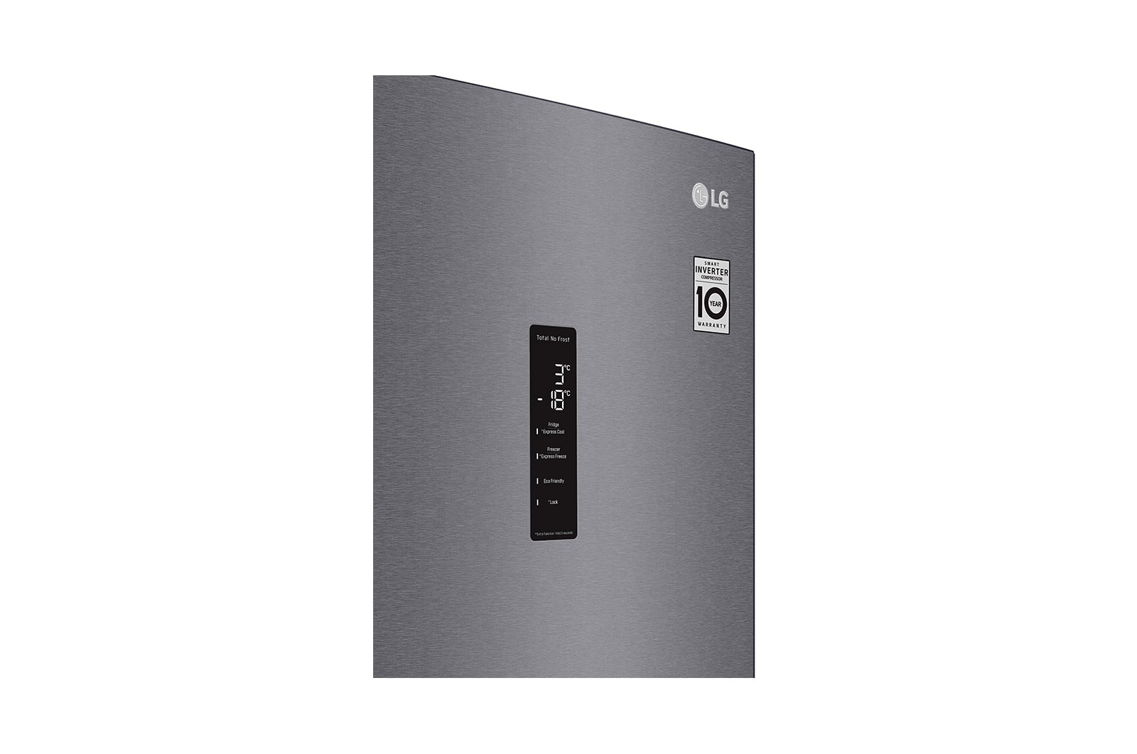 LG Réfrigérateur combiné | 384L | E |  Total No Frost | Smart Inverter  , LG GBP32DSKZN