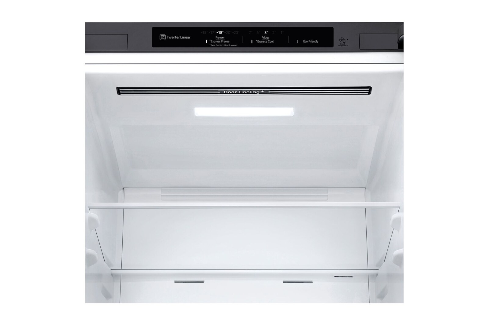 LG Réfrigérateur combiné | Compresseur Inverter Linear | Door Cooling+™ | Grade C | 384L | 35 dB(B), LG GBP62PZNCC