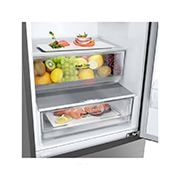 LG Réfrigérateur combiné | Compresseur Inverter Linear | Door Cooling+™ | Grade C | 384L | 35 dB(B), LG GBP62PZNCC