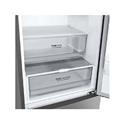 LG Réfrigérateur combiné | Compresseur Inverter Linear | Door Cooling+™ | Grade C | 384L | 35 dB(B), LG GBP62PZNCC