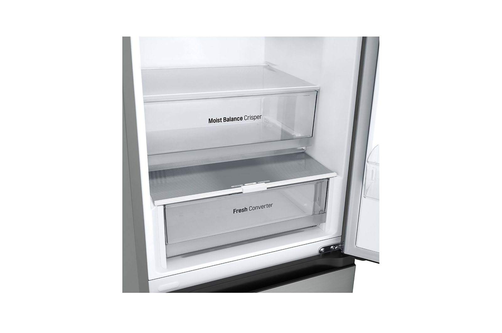 LG GBV3100DPY Vue de côté