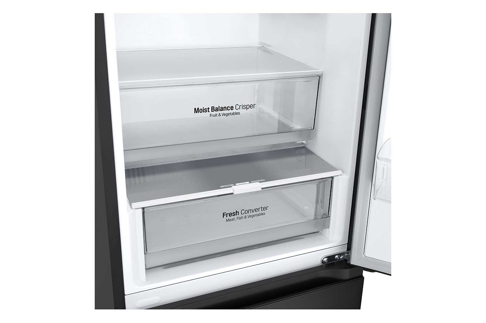 LG Réfrigérateurs combiné | I 344 L | Compresseur Smart Inverter™ | Door Cooling™ | Linear Cooling™I E I WIFI, LG GBV3100EEP