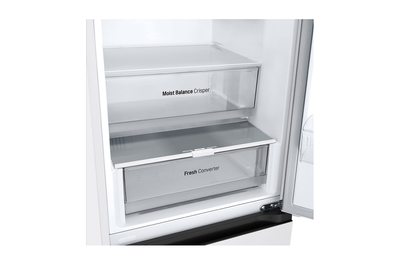 LG GBV3100ESW Vue de côté