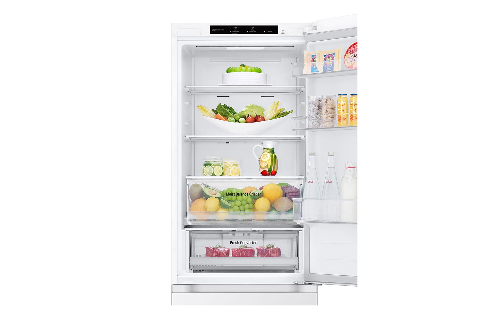 LG GBV3100ESW Vue de face